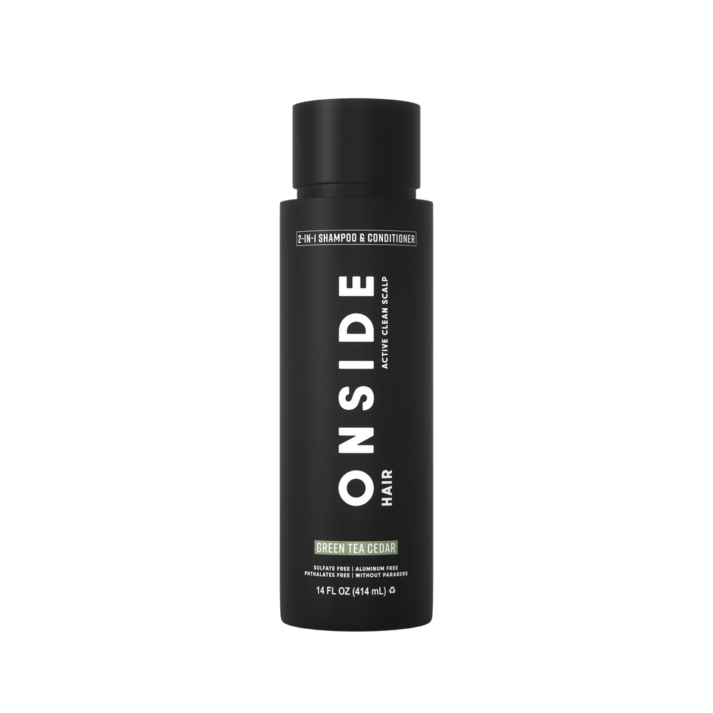 2‑in‑1 Shampoo & Conditioner — Green Tea Cedar