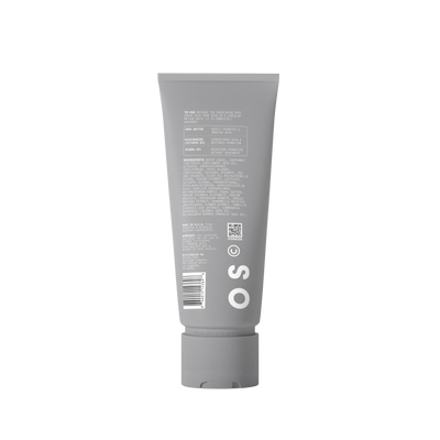 Gray tube with label on a white background