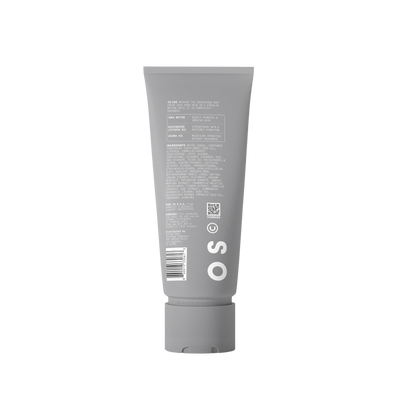 Gray tube with a label on a white background