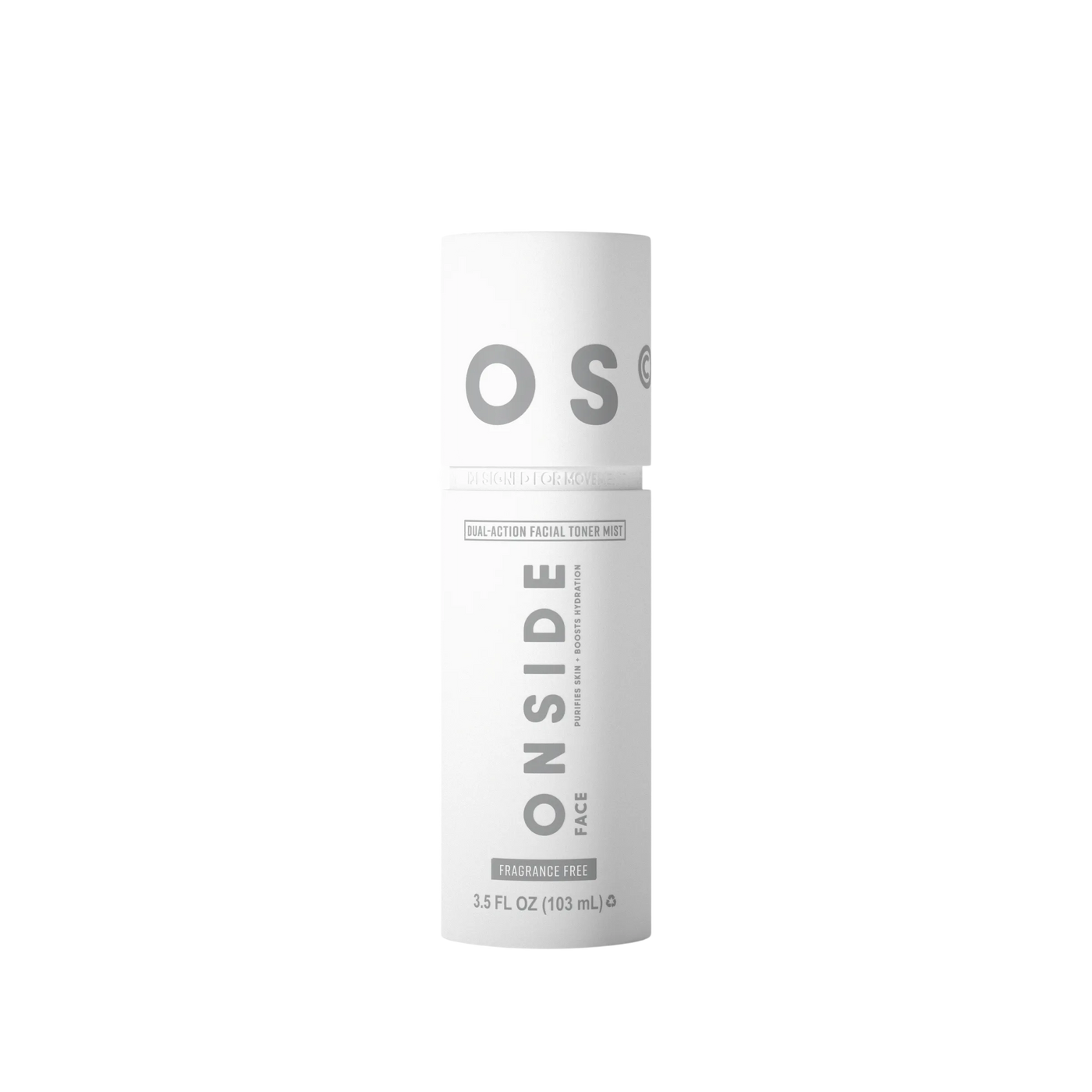 White bottle with 'OS' branding on a white background