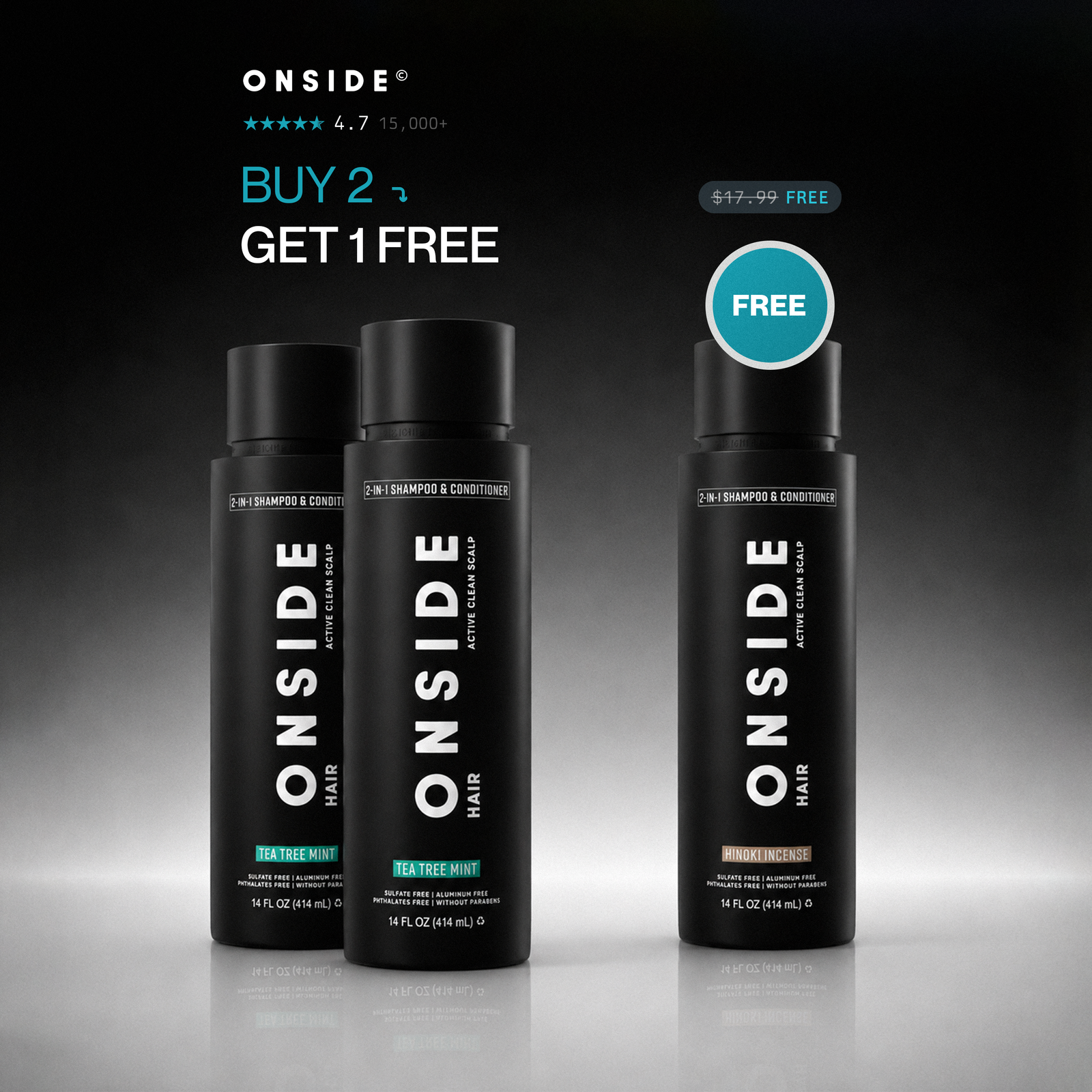 2‑in‑1 Shampoo & Conditioner