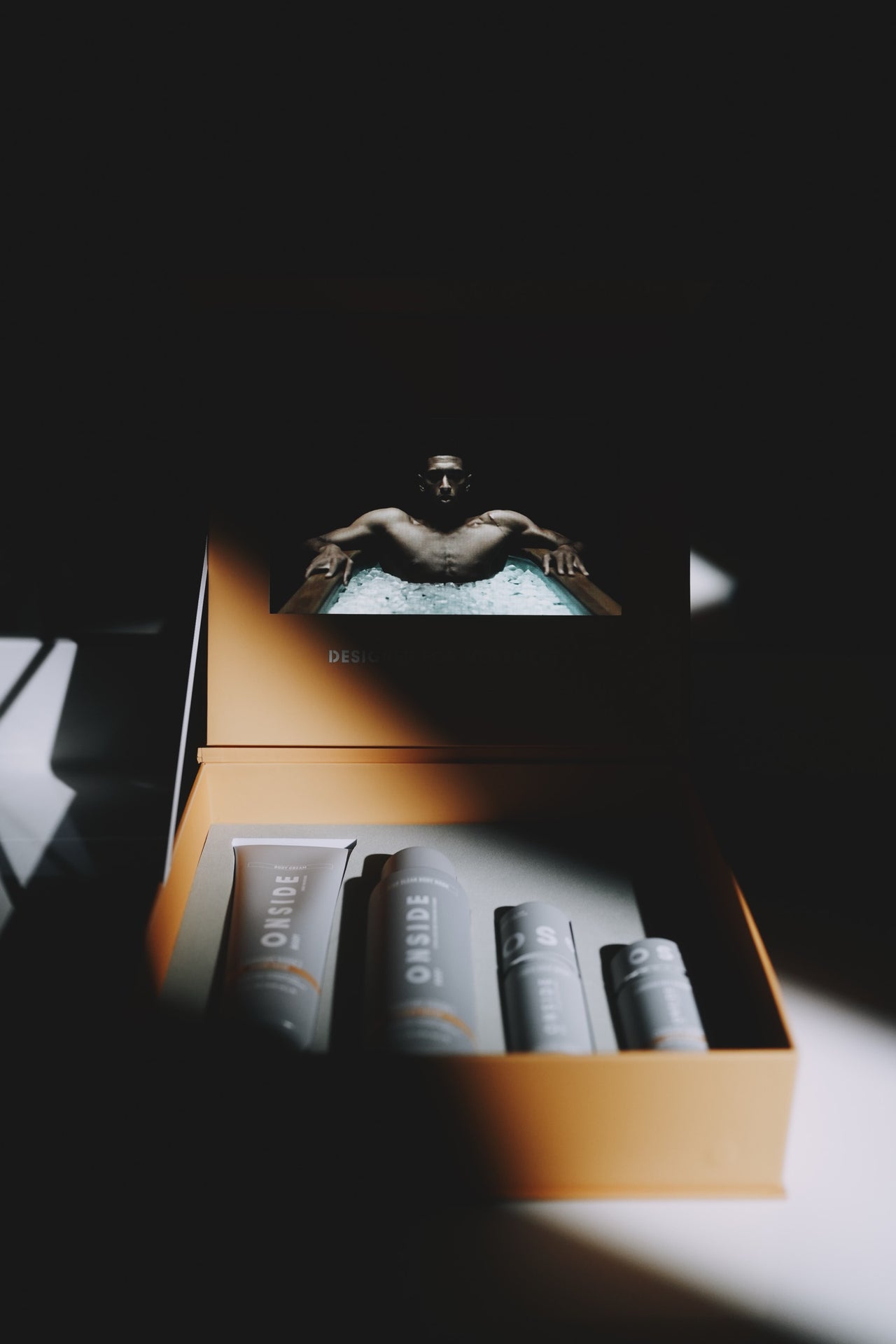 The Amber Suede Signature Series box
