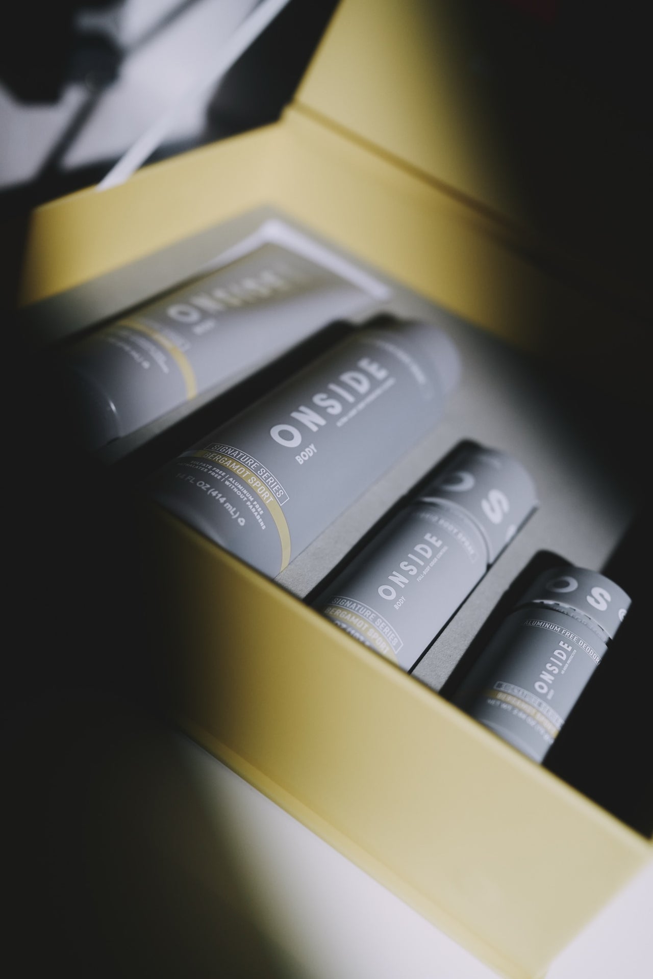 The Bergamot Sport box from above