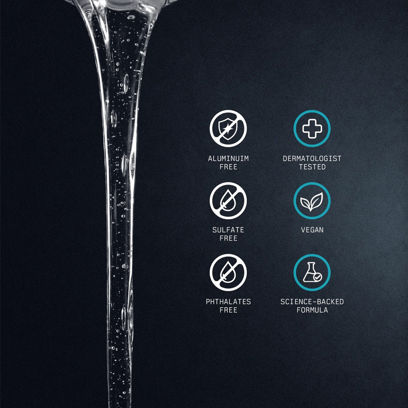 Sulfate free, dermatologist tested